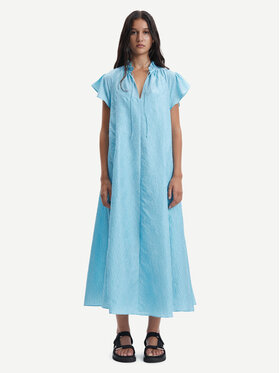 Samsøe Samsøe Samsøe Samsøe Rochie de zi Karookh F23100147 Albastru Regular Fit