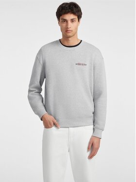Guess Jeans Guess Jeans Mikina 165573 Šedá Classic Fit
