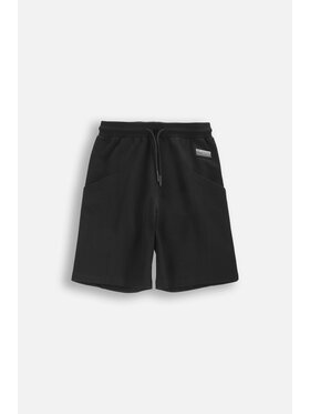 Coccodrillo Coccodrillo Šortky z materiálu WC6120503HBJ-021 Černá Regular Fit