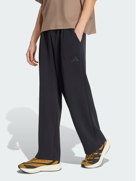 adidas adidas Spodnie materiałowe 165108 Czarny Loose Fit
