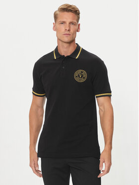 Versace Jeans Couture Versace Jeans Couture Polokošile 76GAGT02 Černá Regular Fit