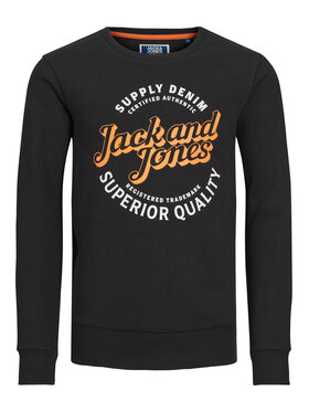 Jack&Jones Junior Jack&Jones Junior Bluza 12237110 Czarny Regular Fit