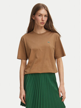 Lacoste Lacoste T-särk TF7215 Helepruun Regular Fit