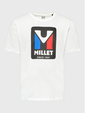 Millet Millet T-shirt Heritage Ts Ss M Miv9659 Bianco Regular Fit