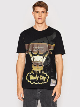 Mitchell & Ness Mitchell & Ness T-Shirt TCRW1260 Czarny Relaxed Fit