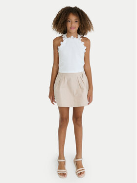 Mayoral Mayoral топ 6015 Бял Regular Fit