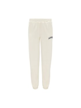 La Mania La Mania Spodnie dresowe MATCH Beżowy Classic Fit