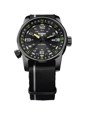 Traser Traser Zegarek TS-107718 Czarny