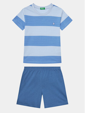 United Colors Of Benetton United Colors Of Benetton Піжама 3ERS0P06G Голубий Regular Fit