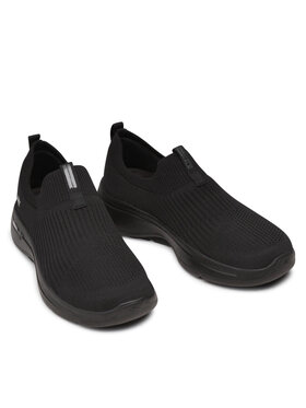 Skechers Tenisice Go Walk Arch Fit Iconic 124409/BBK Crna