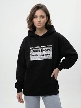MyStars MyStars Bluza 131669 Czarny Oversize