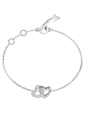 Guess Guess Bransoletka JUBB06014JWRHS Srebrny