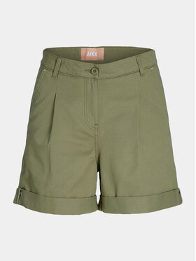 JJXX JJXX Pantalon scurți din material Maddy 12253014 Verde Loose Fit
