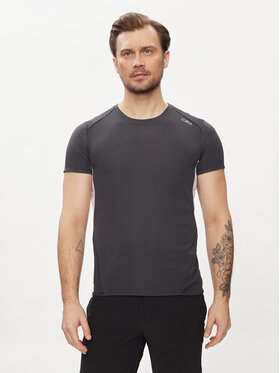 CMP CMP Koszulka techniczna 33N6687 Szary Regular Fit