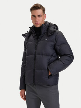Calvin Klein Calvin Klein Kurtka puchowa LV04LH503G Czarny Regular Fit