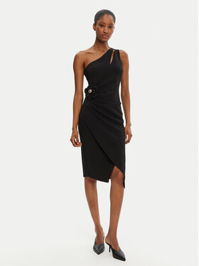 Rinascimento Rinascimento Kokteilinė suknelė CFC0122878003 Juoda Regular Fit