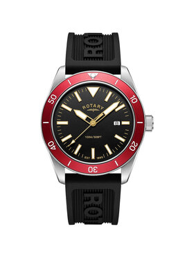 Rotary Rotary Hodinky RGS10007/98 Čierna