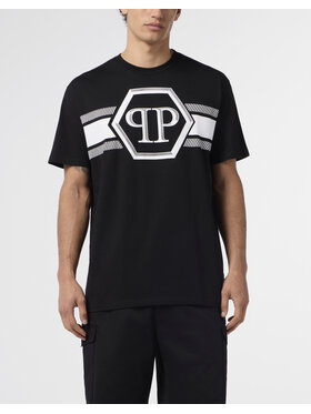 PHILIPP PLEIN PHILIPP PLEIN Tričko 29877 Čierna Regular Fit