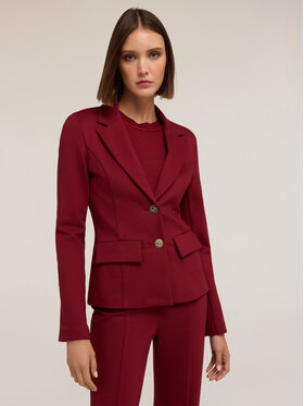 Motivi Motivi Giacca da abito Q748Q000971N036 Bordeaux Slim Fit