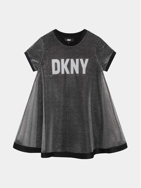 DKNY DKNY Sukienka codzienna D32890 D Szary Regular Fit