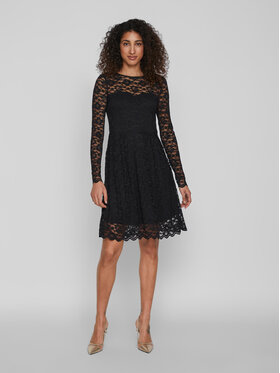 Vila Vila Kokteilikleit Kalila 14078211 Must Regular Fit