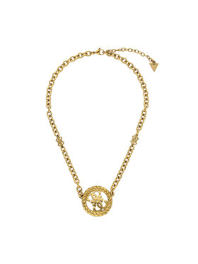 Guess Guess Náhrdelník JUBN01 005JW Zlatá