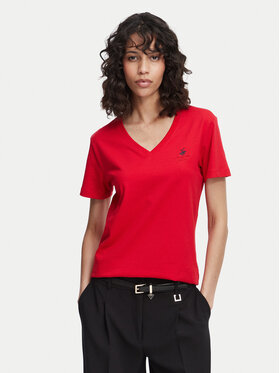 Beverly Hills Polo Club Beverly Hills Polo Club T-särk P-SS26W-TS516518 Punane Regular Fit