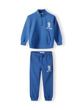 MINOTI MINOTI Bluza 23fleece203 Niebieski Regular Fit