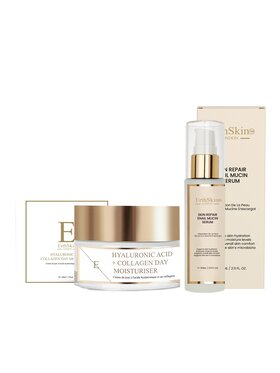 Erthskin London Erthskin London Snail Repair Serum + Krem Dzienny HA Collagen Krem na dzień
