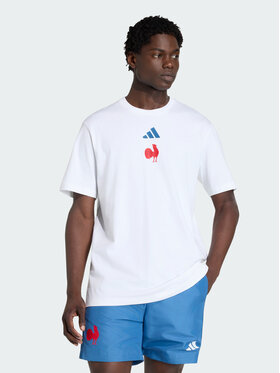 adidas adidas T-Shirt 159923 Biały Regular Fit