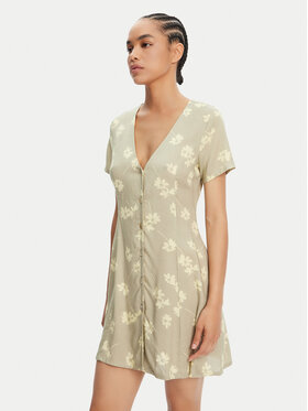 RVCA RVCA Sukienka letnia 2230088075845 Zielony Regular Fit