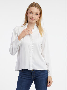 Orsay Orsay Bluzka 600253001000__40 Biały Regular Fit