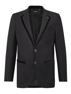 Billionaire Billionaire Marynarka 16801 Czarny Regular Fit