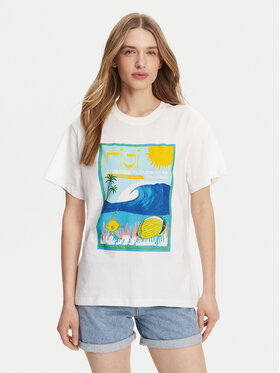 Roxy Roxy Футболка ERJZT05899 Білий Relaxed Fit