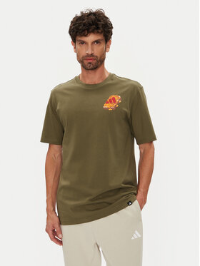 adidas adidas T-Shirt Food Peanut Butter & Jelly Graphic JW4342 Khaki Regular Fit