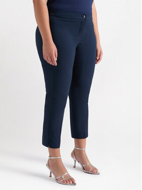 Fiorella Rubino Fiorella Rubino Pantaloni di tessuto P086L102027N034 Blu Regular Fit
