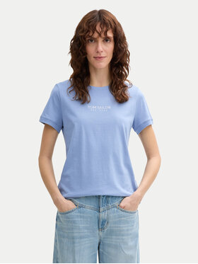 Tom Tailor Tom Tailor T-Shirt 1045543 Modrá Regular Fit