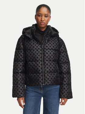 Guess Guess Zimné bundy W6BL56 W4195 Čierna Regular Fit