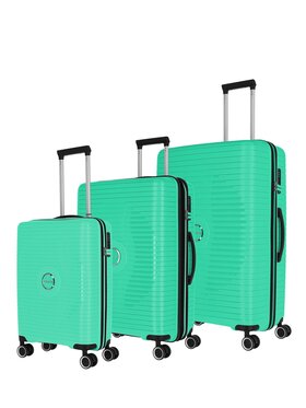 Travelite Travelite Komplet walizek 300994 Turkusowy