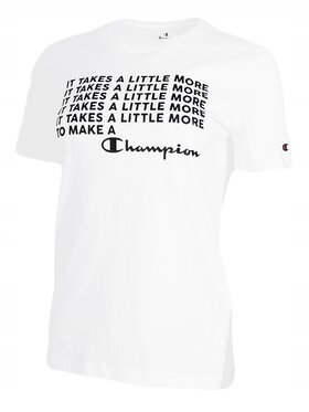 Champion Champion T-Shirt 114884 Biały Comfortable Fit