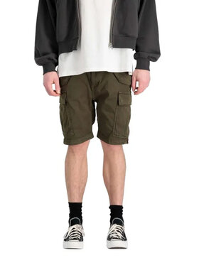 Alpha Industries Alpha Industries Szorty materiałowe AI.116211-142 Khaki Cargo Fit