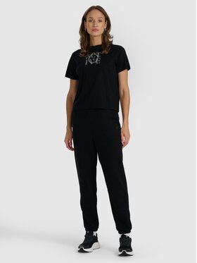 4F 4F Sada mikina, body a tepláky 4FRAW25TTROF1613-20S Černá Regular Fit