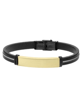 Manoki manoki Bransoletka BA912BG Czarny