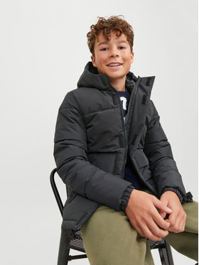 Jack&Jones Junior Pernata Jakna 12246122 Crna Regular Fit