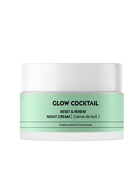 Glow Cocktail Glow Cocktail RESET & RENEW KREM NA NOC 50ml Zestaw do pielęgnacji skóry