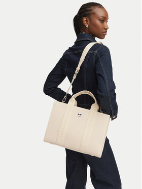 KARL LAGERFELD KARL LAGERFELD Käekott B2W50090 Kreemjas