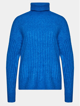 Moss Copenhagen Moss Copenhagen Pulover Mschlamaia 17720 Modra Casual Fit