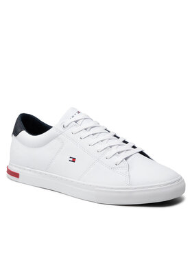 Tommy Hilfiger Tenisice Essential Leather Detail Vulc FM0FM04047 Bijela