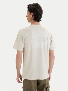 The North Face The North Face Póló NSE Box NF0A8GV2 Bézs Regular Fit