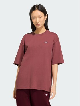 adidas adidas T-Shirt 165409 Czerwony Oversize